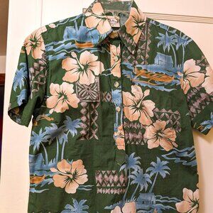 Women's Hawaiian Tiki shirt